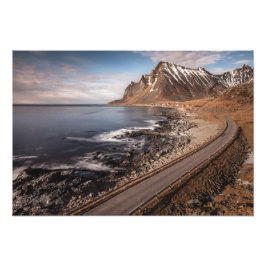 Foto Lofoten Coastal Road