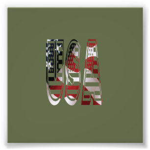 Foto Logotipo Americano Flag