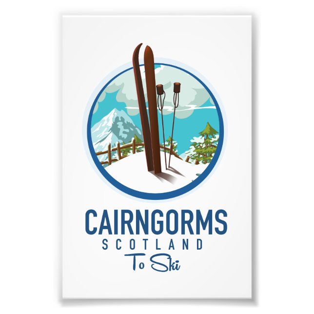 Foto logotipo Cairngorms Escócia (Frente)