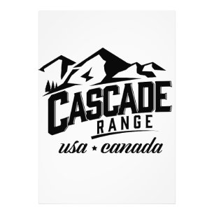 Foto Logotipo da Cascade Range USA Canada.