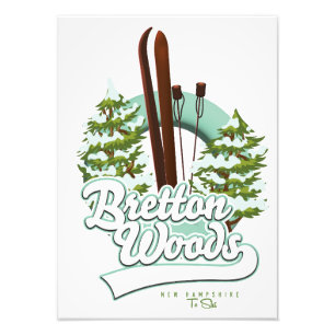 Foto Logotipo de esqui de Bretton Woods New Hampshire