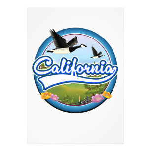 Foto logotipo de férias de gansos da Califórnia