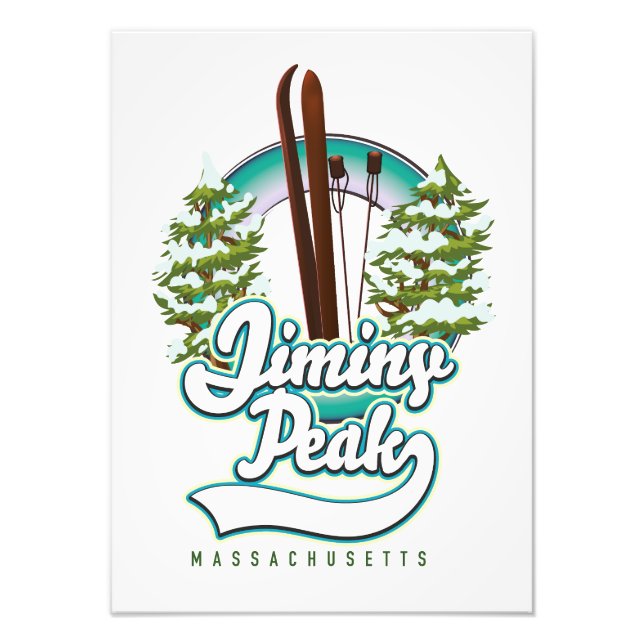 Foto logotipo do jiminy peak massachusetts ski (Frente)