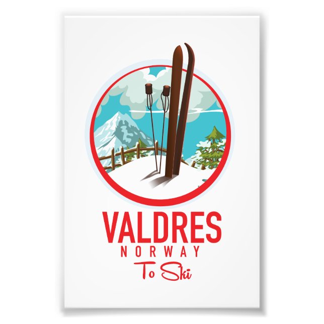 Foto logotipo do Valdres Norway Ski (Frente)