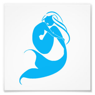Foto Logotipo Silhueta Azul