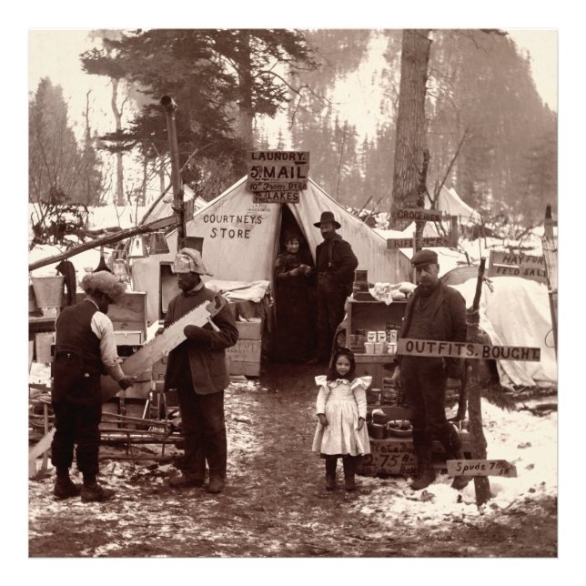 Foto Loja de Courtney - Klondike Dourado Rush 1898 (Frente)