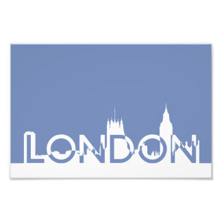 Foto London silhouette