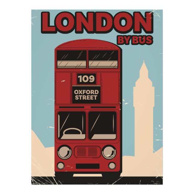 Foto Londres por ônibus (Frente)