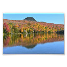 Long Pond no outono, Westmore, Vermont