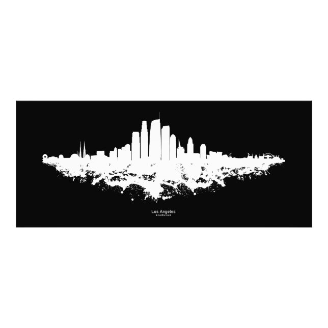 Foto Los Angeles City Skyline Watercolor (Frente)