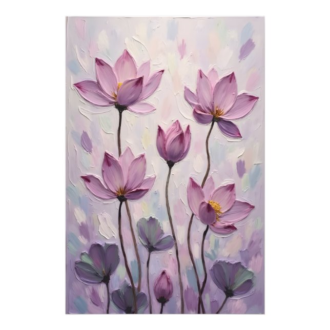 Foto Lótus – Pintura a Óleo (Frente)