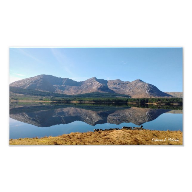 Foto Lough Inagh, Connemara, Irlanda (Frente)