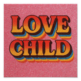 Foto Love Child Poster Print.