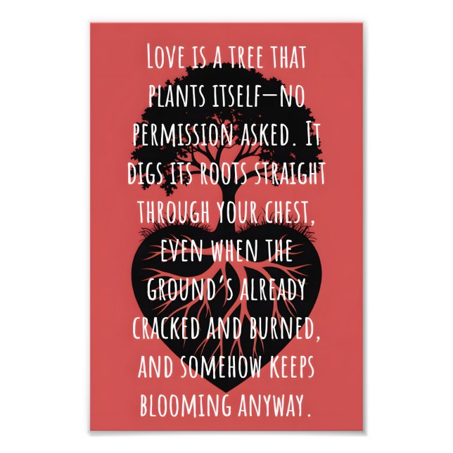 Foto Love is a Tree (Frente)