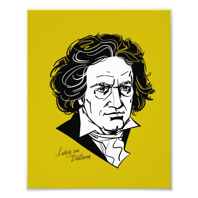 Foto Ludwig van Beethoven (Frente)