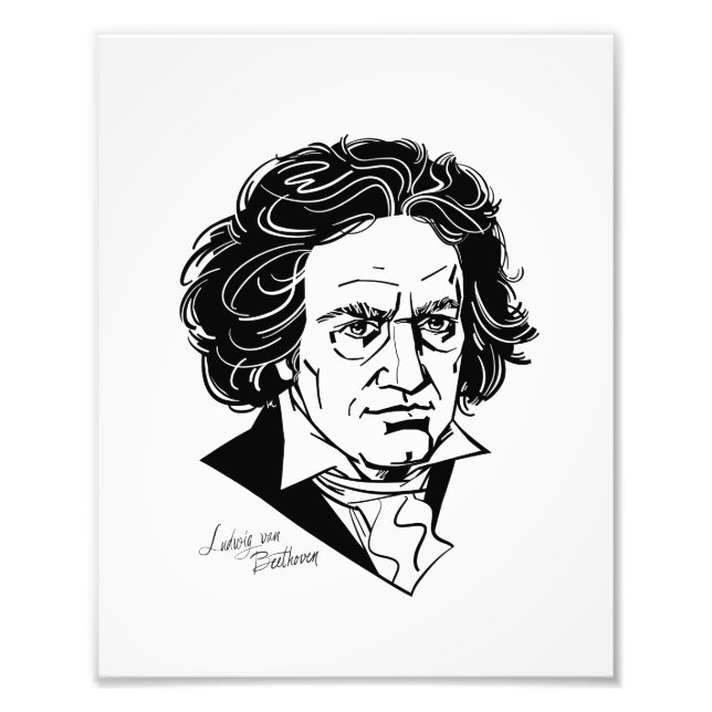 Foto Ludwig van Beethoven (Frente)