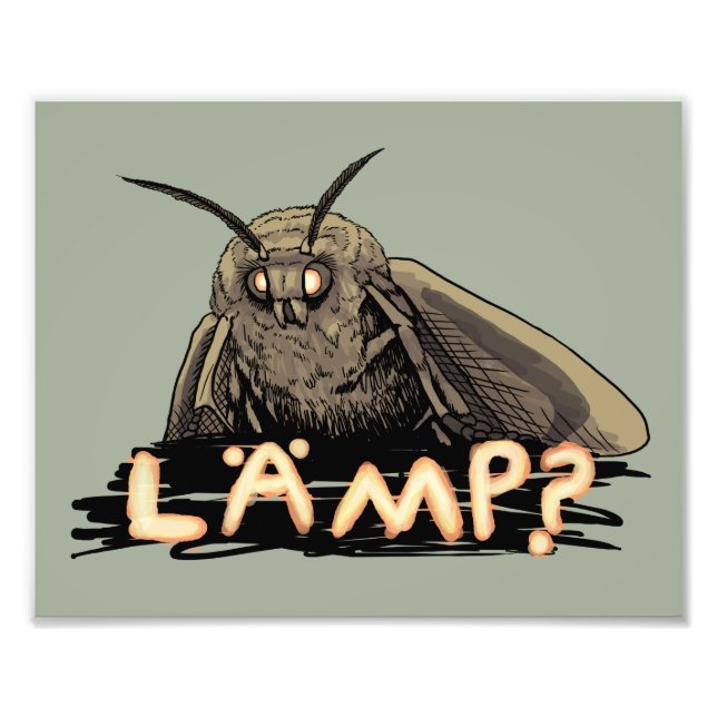 Foto Luminária? Moth Meme (Frente)