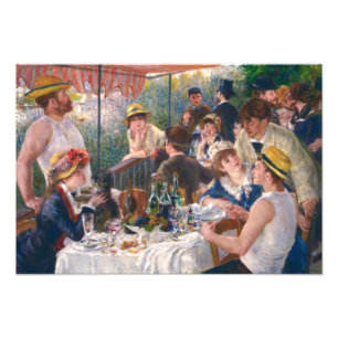 Foto Luncheon do Partido Barco, 1880 por Renoir