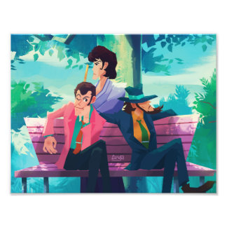 Foto Lupin III the third bench boys print