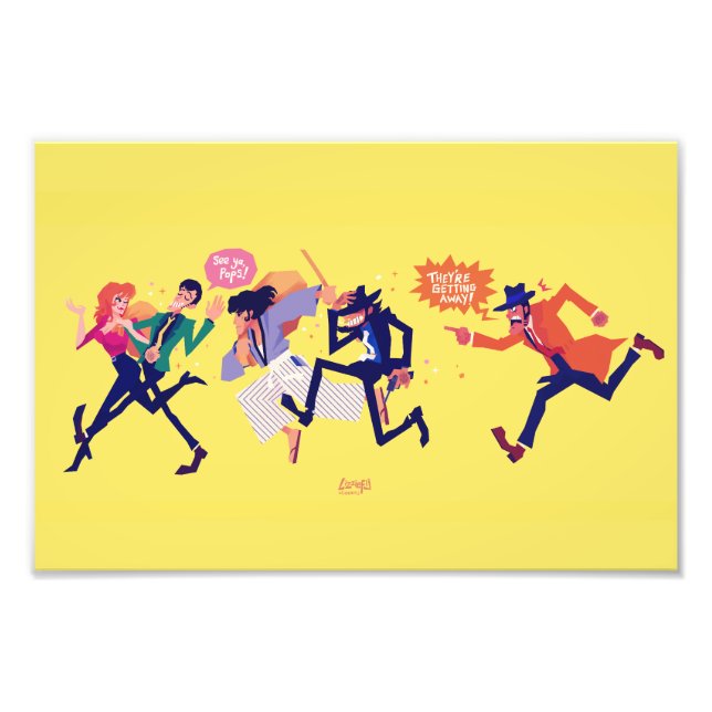 Foto Lupin III the third heist print (Frente)