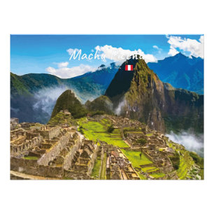 Foto Machu Picchu, Peru - Ruínas da Cidadela Inca