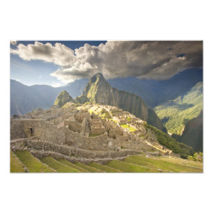 Foto Machu Picchu, ruínas antigas, patrimônio mundial d