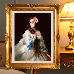 Foto Madame Rimsky com duas flores