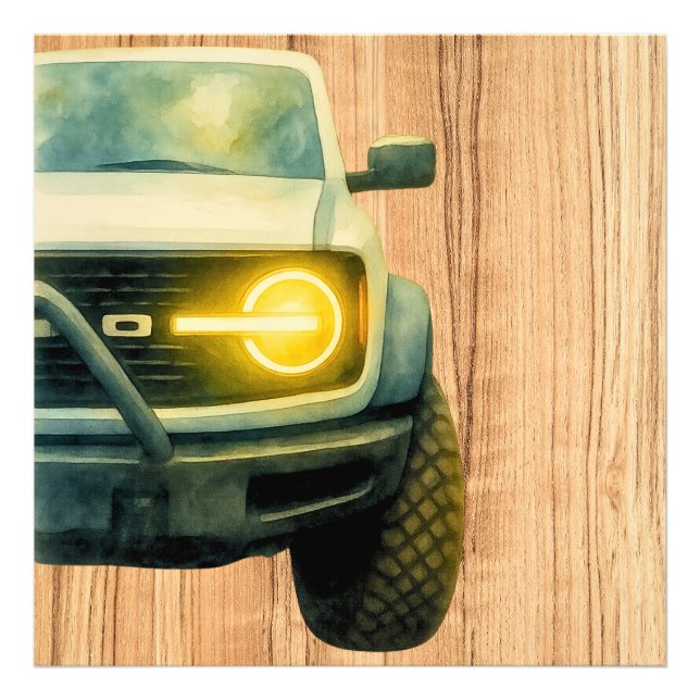 Foto Madeira Bronco (Frente)