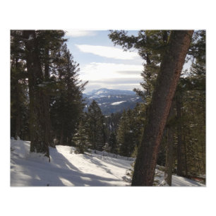 Foto Madison Mountain em inverno em Montana