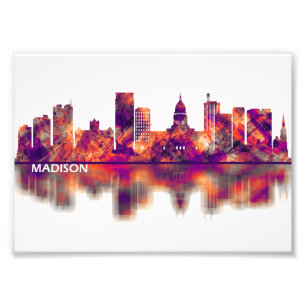 Foto Madison Wisconsin Skyline