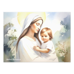 Foto Madonna com Child Jesus
