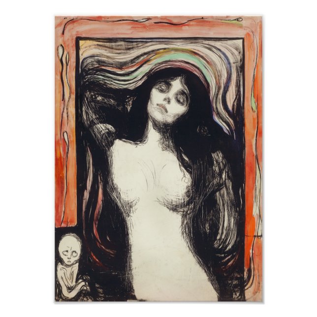 Foto Madonna | Edvard Munch | (Frente)