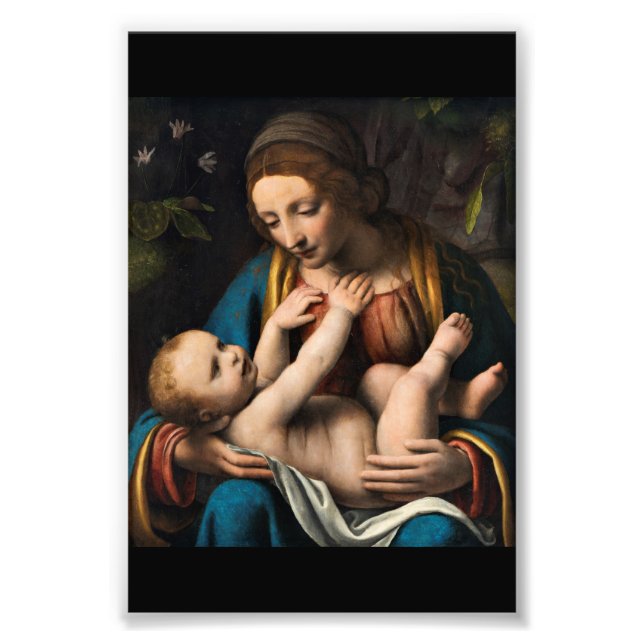 Foto Madonna med Kristusbarnet (Frente)