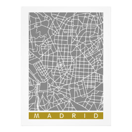 Foto Madrid map
