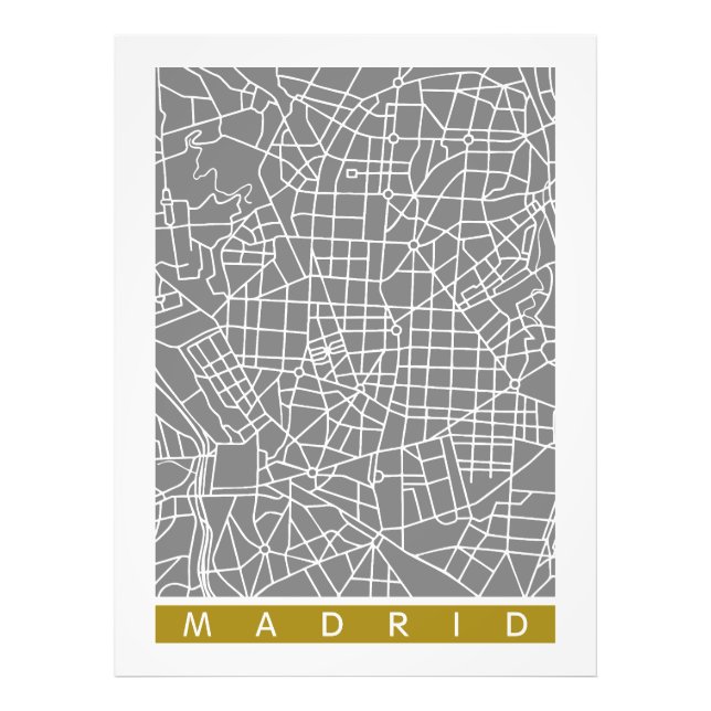 Foto Madrid map (Frente)