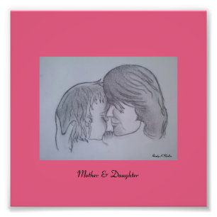 Foto Mãe e Filha...impressão