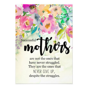 Foto Mãe presente a mães bem-sucedidas