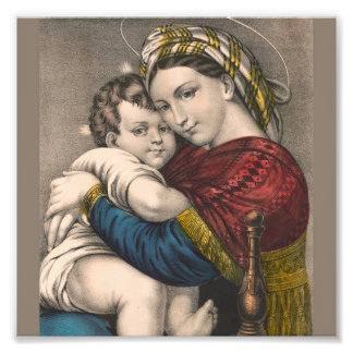 Foto Mãe se casa com o menino Jesus