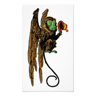 Foto Mágico de Oz Vintage, Chapéu de Macaco Voador Malv