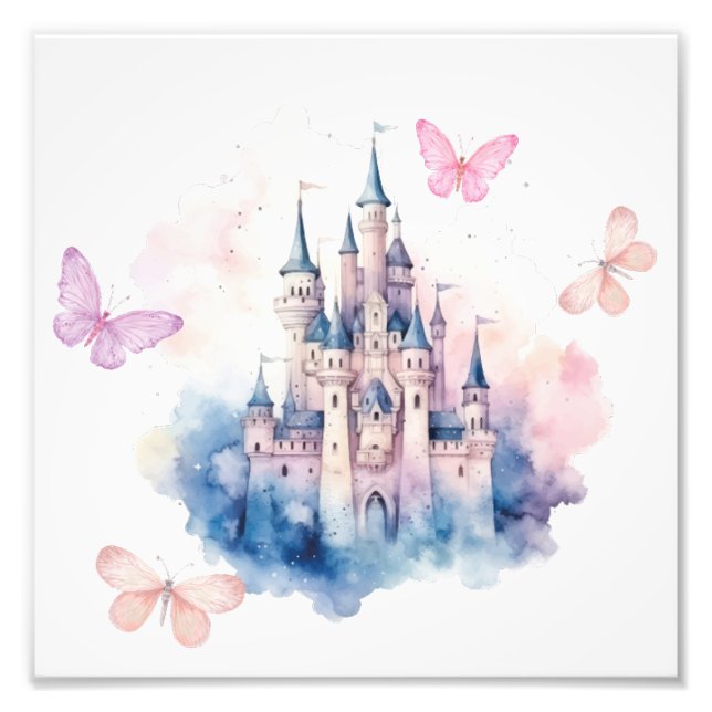 Foto Mágico, Design de Castelo Otterbox Arte de Parede  (Frente)