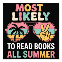 Mais Propenso a Ler Livros Todo o Verão Presente p