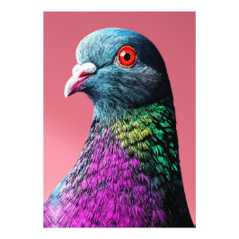 Foto Majestade da Pombo Real Retrato de Ave Realista e 