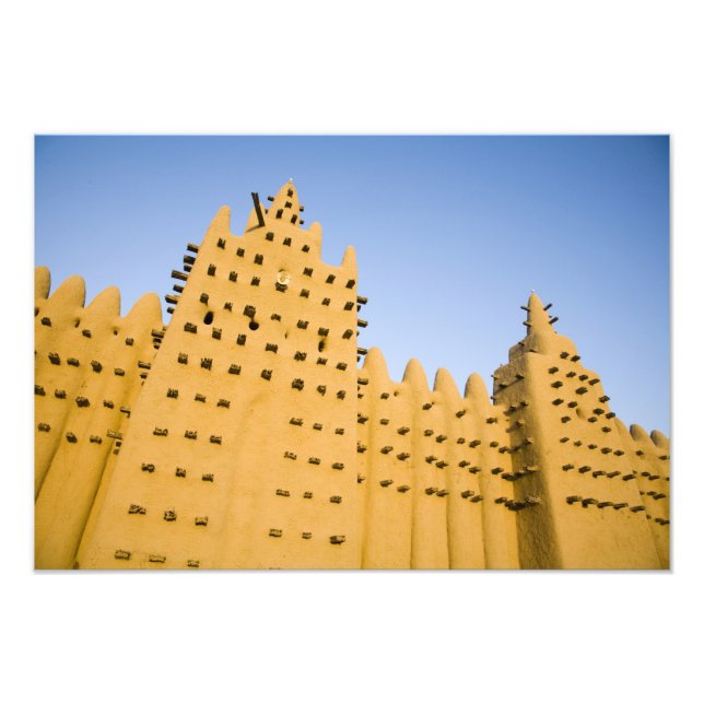 Foto Mali, Djenne. Grande Mesquita (Frente)