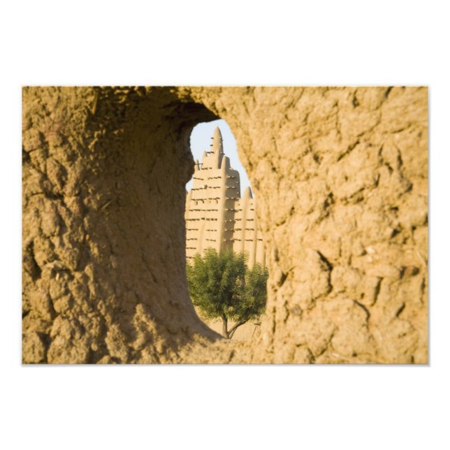 Foto Mali, Djenne. Mesquita Grande 2 (Frente)