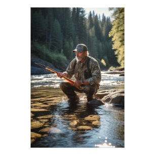 Foto *~* Man Stream Nature AP49 Pesca
