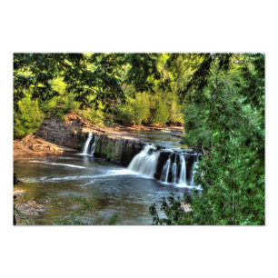 Foto Manabezho Falls, Michigan
