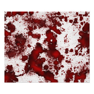 Foto Manchas de sangue caídas