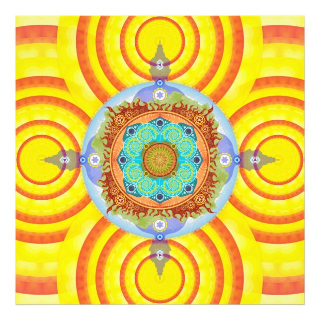Foto Mandala 7 Chakras (Frente)