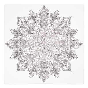 Foto Mandala de Pétala de Pena