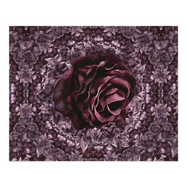 Foto Mandala de Rosa  (Frente)